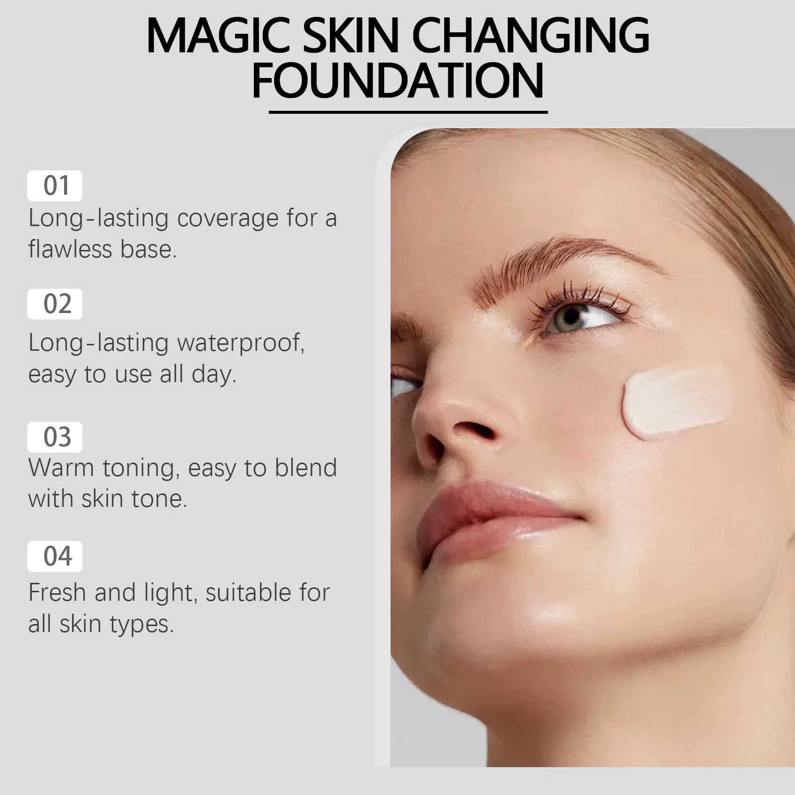 Color Changing Foundation